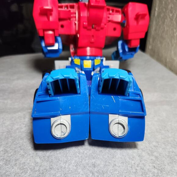 Transformers Optimus Prime 11" Hasbro Lights And Sounds 2007 Pre-owned - Picture 6 of 8